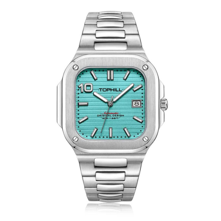 TOPHILL TW089G square automatic watch model TW089G.S1B08