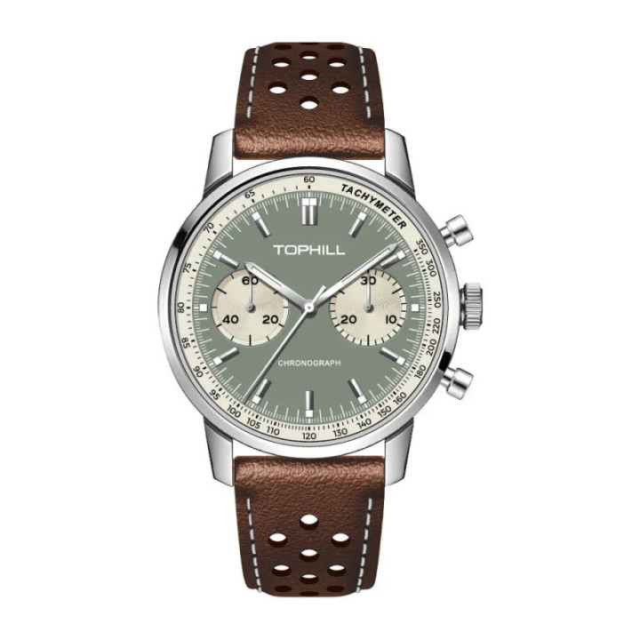 TOPHILL TL027G Seagull ST1901 manual-wind chronograph model TL027G.PZ1653