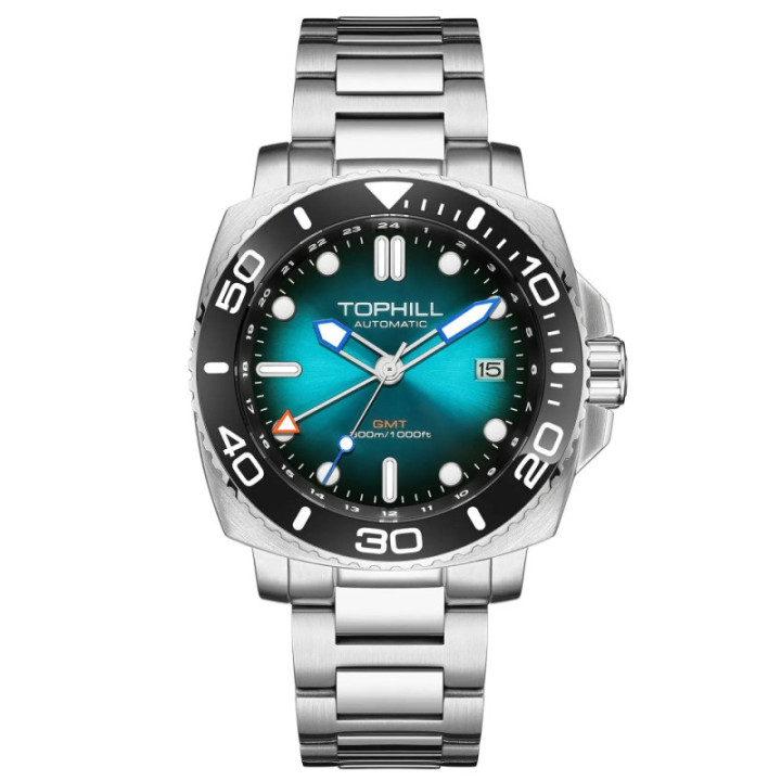 TOPHILL TD012G NH34 automatic GMT watch model TD012G.S1B58K